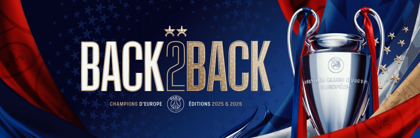 PSG BACK2BACK 2 ÉTOILES