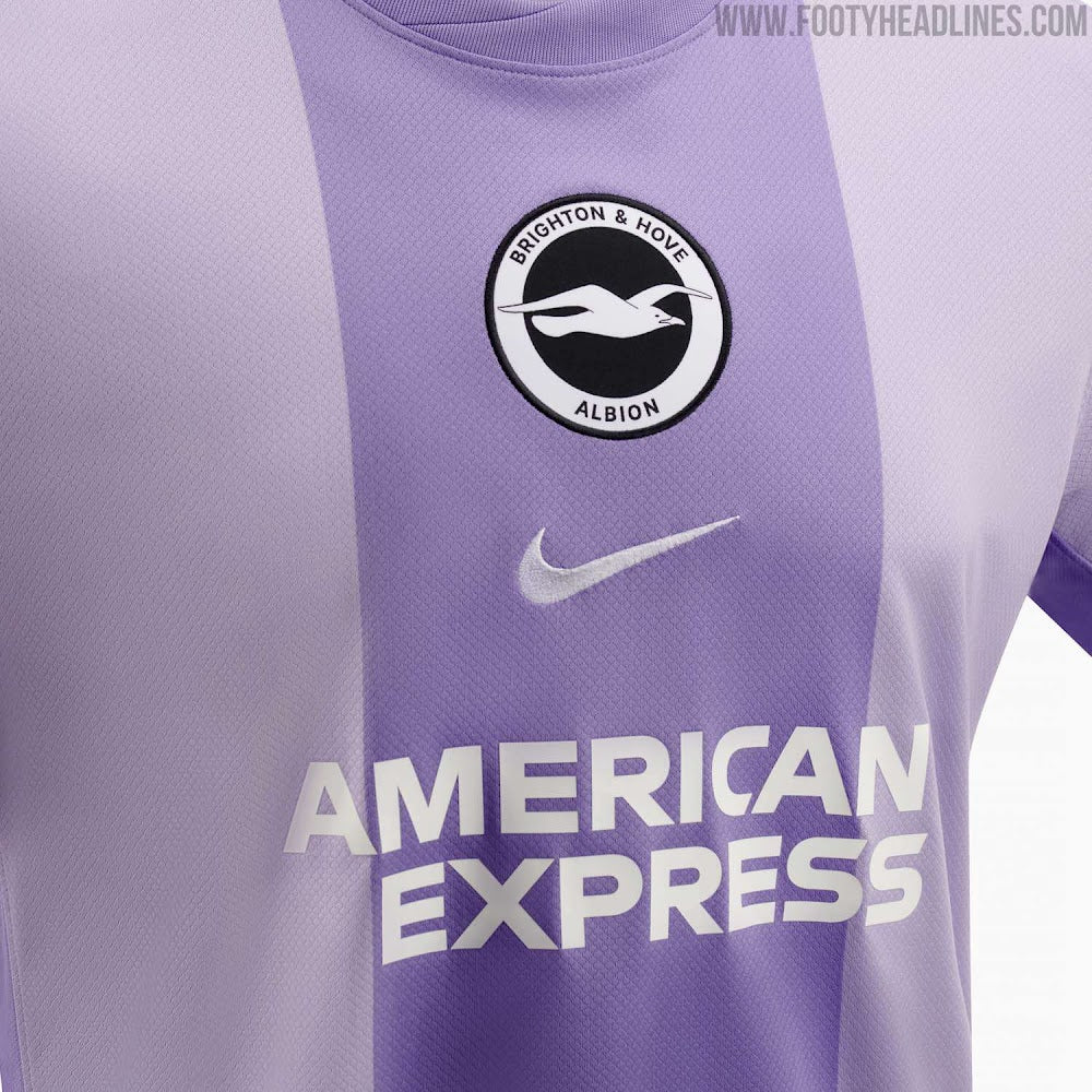 BRIGHTON & HOVE AFC MAILLOT EXTERIEUR 2025/26