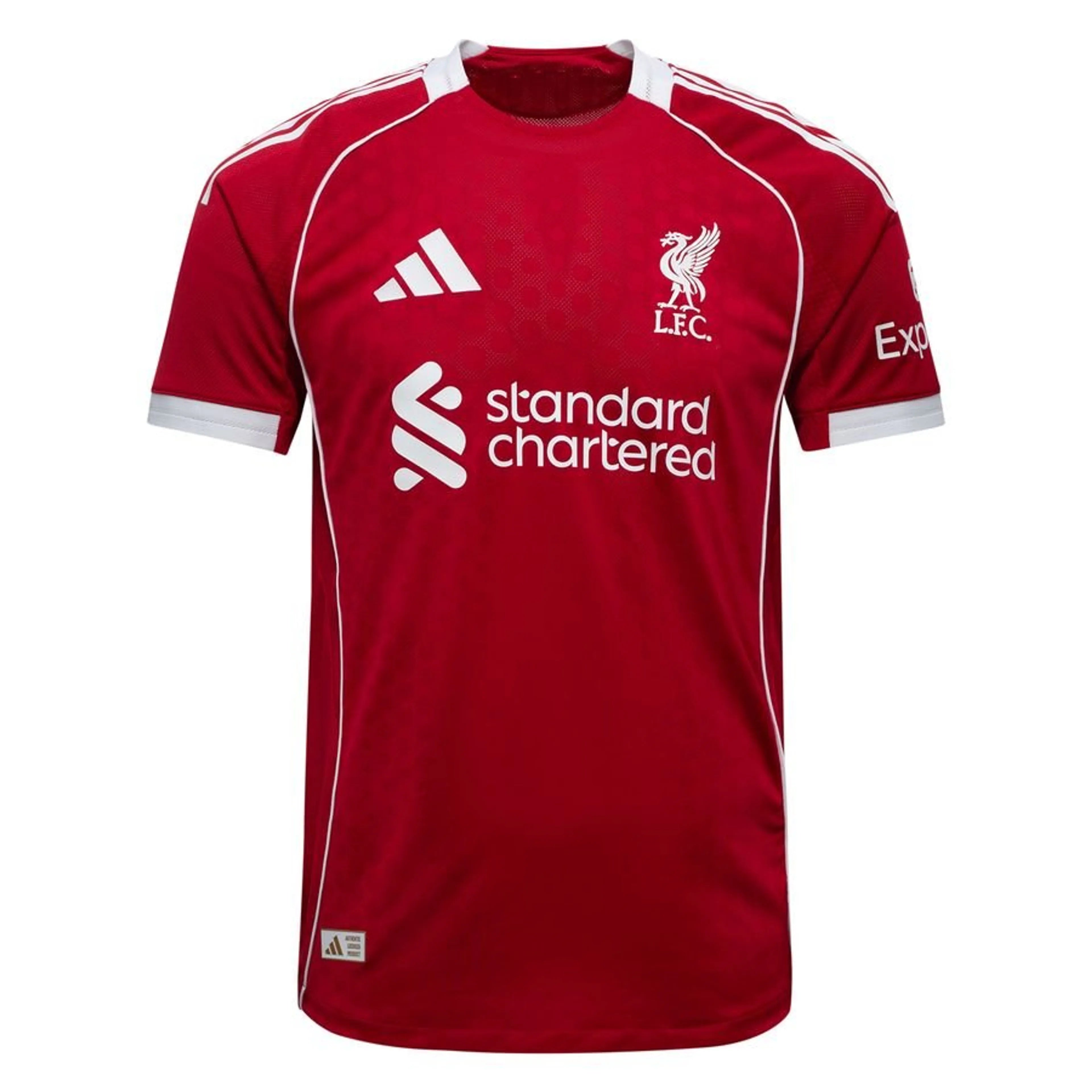 LIVERPOOL MAILLOT DOMICILE 2025/26