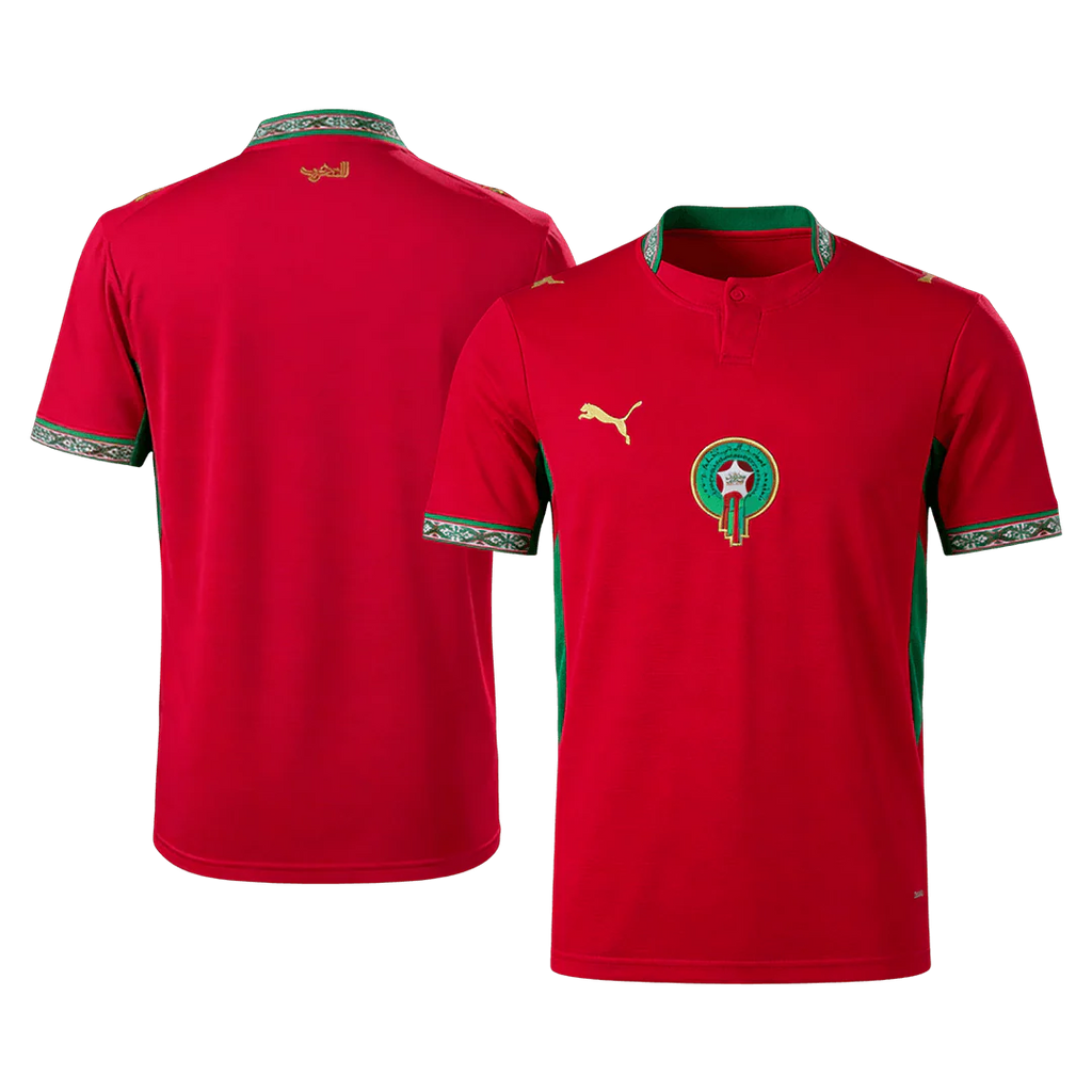 MAROC MAILLOT DOMICILE COUPE DU MONDE 2026