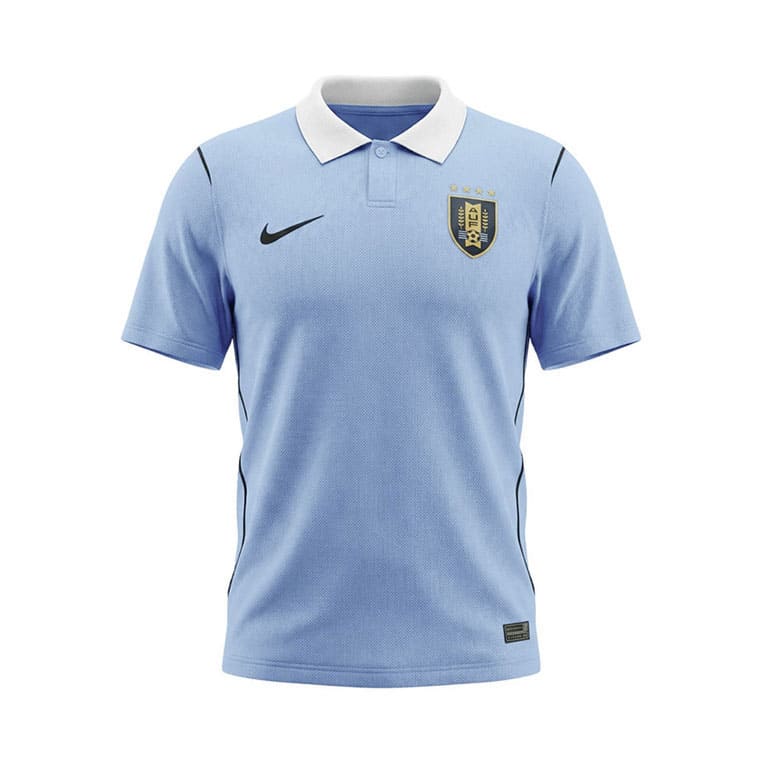 URUGUAY MAILLOT DOMICILE COUPE DU MONDE 2026