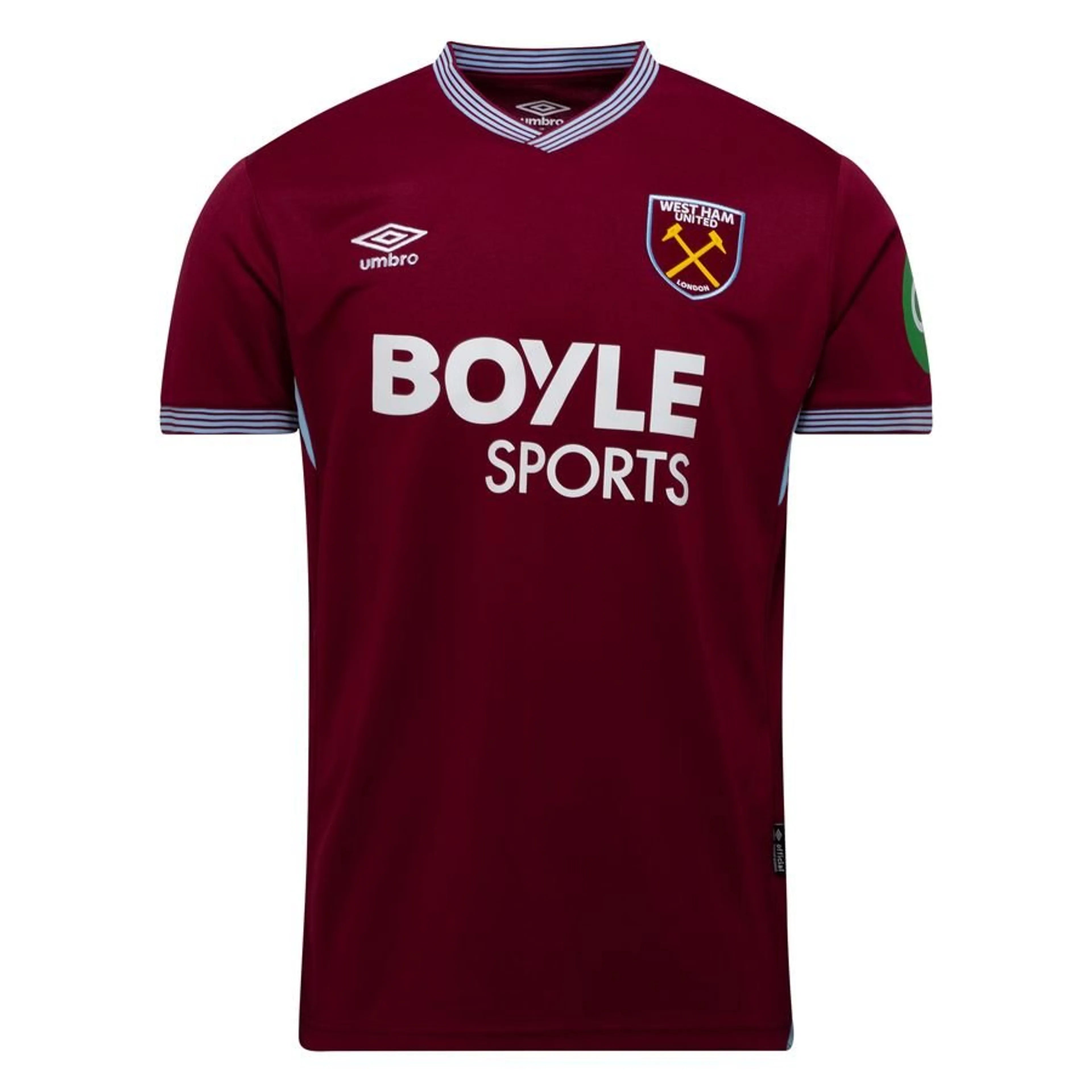 WEST HAM MAILLOT DOMICILE 2025/26