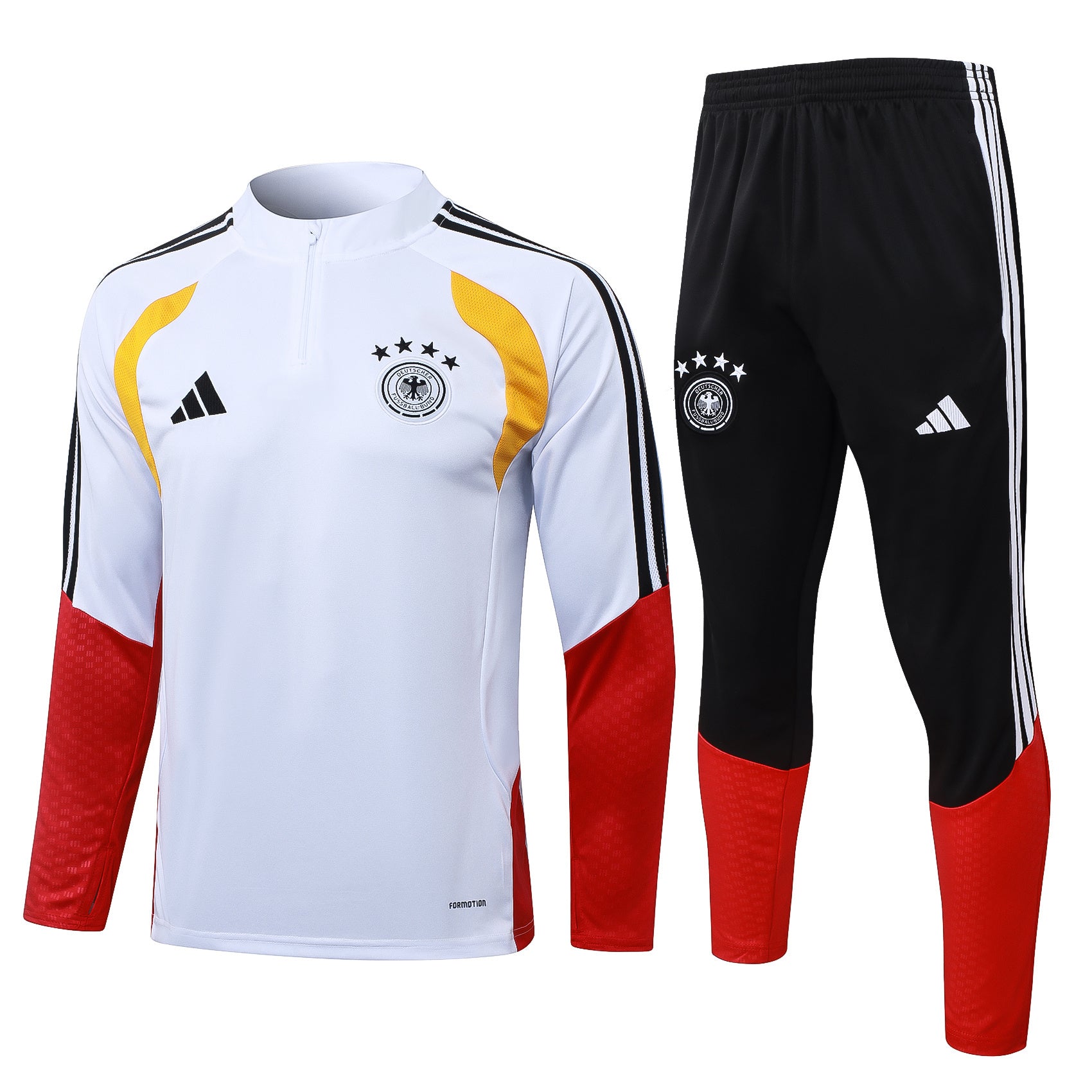 ALLEMAGNE SURVETEMENT D'ENTRAÎNEMENT TIRO 26 COUPE DU MONDE 2026 - BLANC