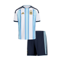ARGENTINE DOMICILE MAILLOT + SHORT 2025/26 ENFANT