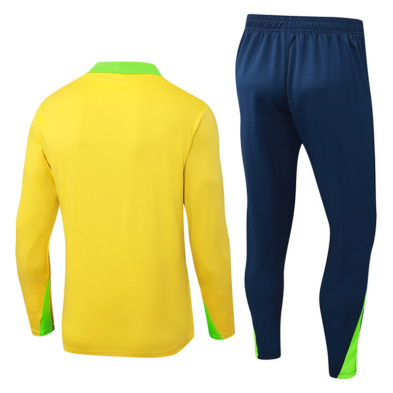BRESIL SURVETEMENT D'ENTRAÎNEMENT - JAUNE/VERT