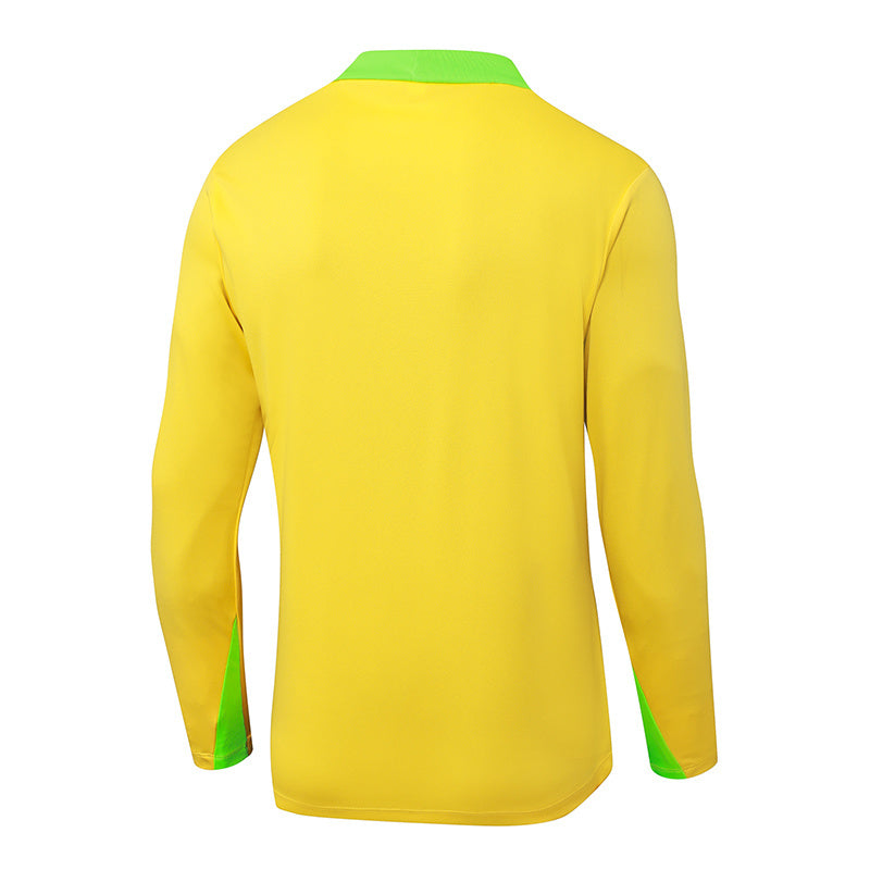 BRESIL SURVETEMENT D'ENTRAÎNEMENT - JAUNE/VERT