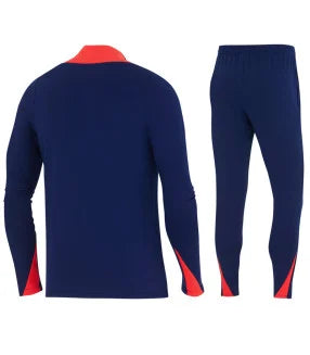 CROATIE SURVETEMENT D'ENTRAÎNEMENT - BLEU/ROUGE