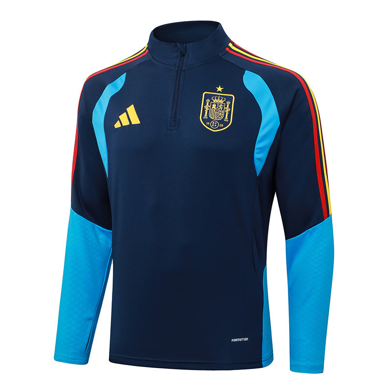 ESPAGNE SURVETEMENT D'ENTRAÎNEMENT TIRO 26 COUPE DU MONDE 2026 - BLEU MARINE