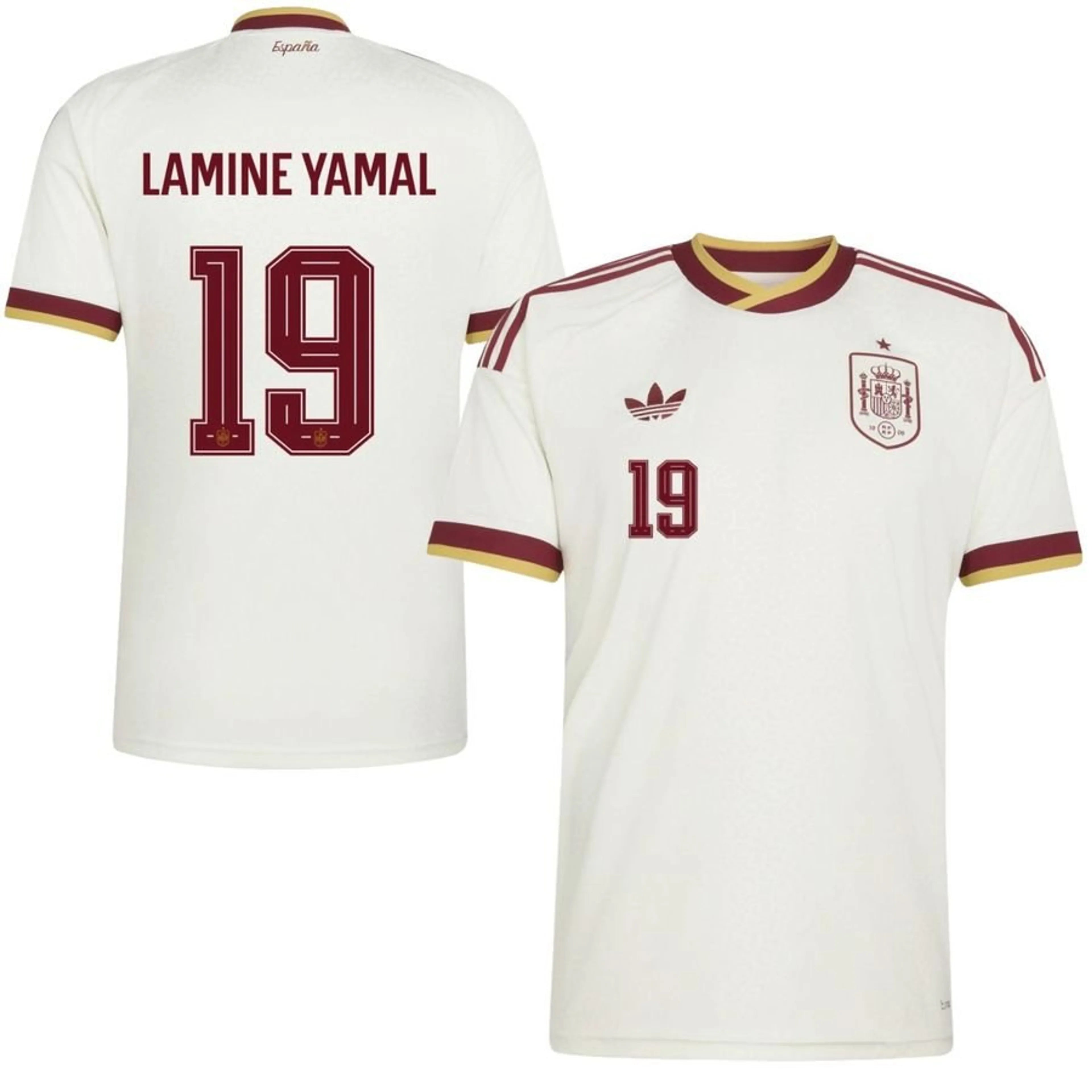 ESPAGNE MAILLOT EXTÉRIEUR COUPE DU MONDE 2026
