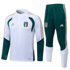 ITALIE SURVETEMENT D'ENTRAÎNEMENT TIRO 26 - BLANC/VERT