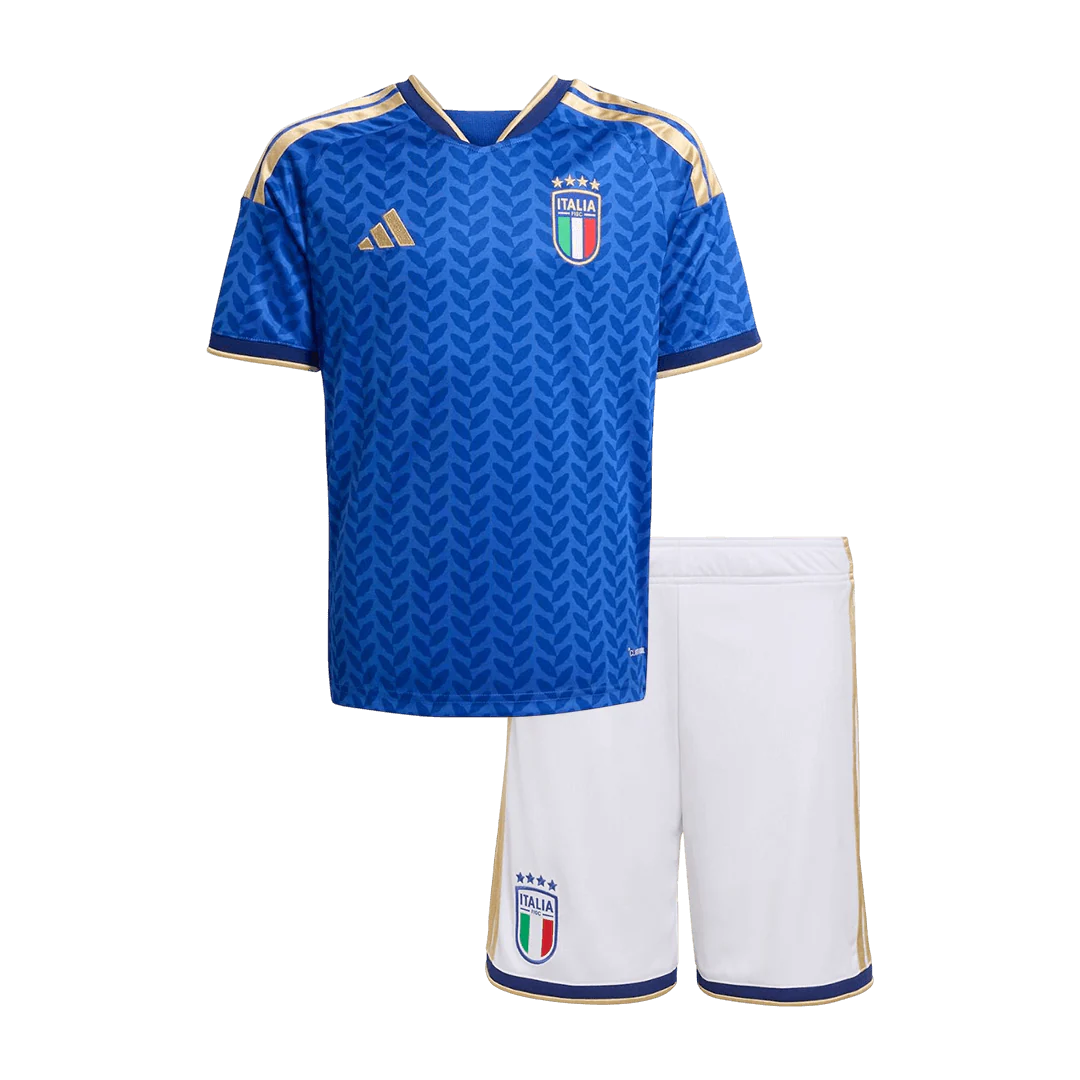 ITALIE DOMICILE MAILLOT + SHORT 2025/26 ENFANT