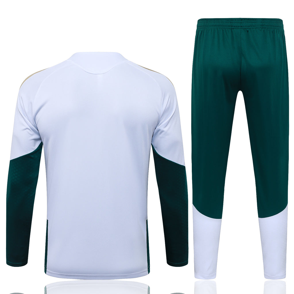 ITALIE SURVETEMENT D'ENTRAÎNEMENT TIRO 26 - BLANC/VERT