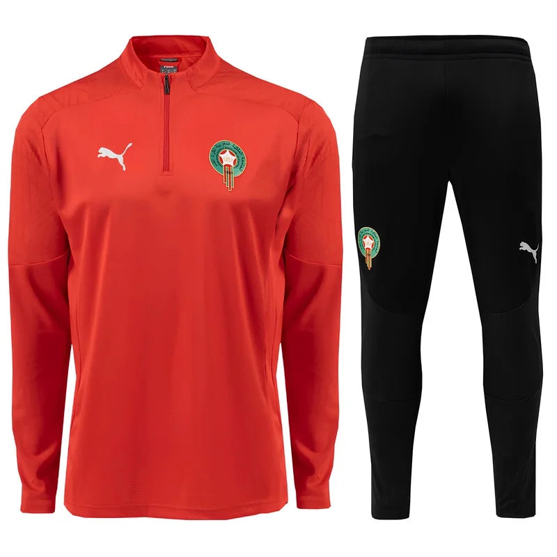 MAROC SURVETEMENT D'ENTRAÎNEMENT - ROUGE/NOIR