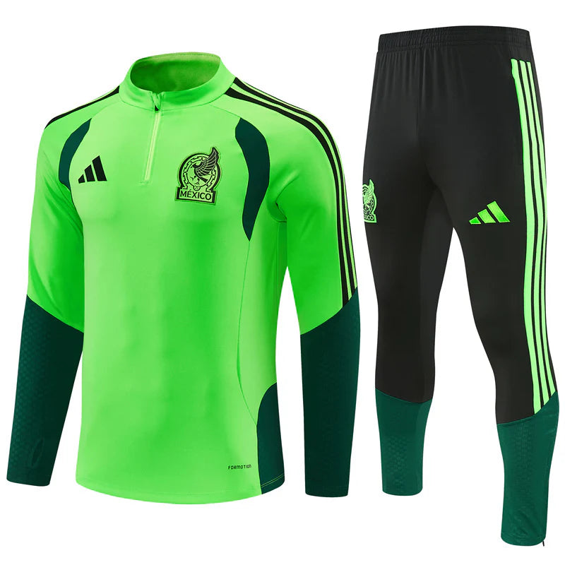 MEXIQUE SURVETEMENT D'ENTRAÎNEMENT - VERT/NOIR