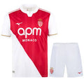 AS MONACO DOMICILE MAILLOT + SHORT 2025/26 ENFANT