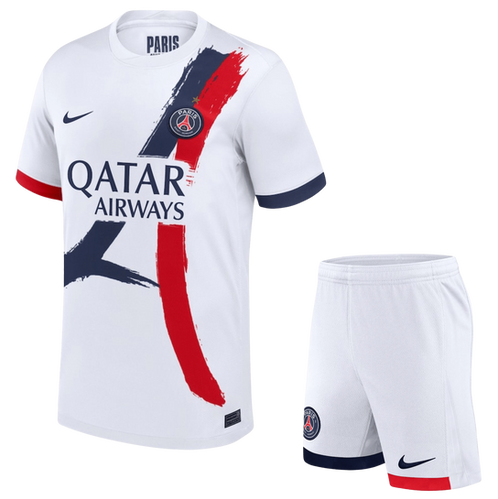PARIS SAINT-GERMAIN MAILLOT + SHORT  EXTÉRIEUR 2025/26 ENFANT