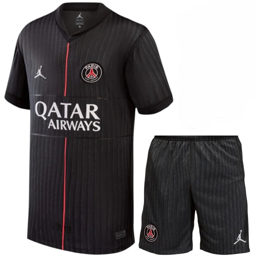PARIS SAINT-GERMAIN 4ÉME MAILLOT + SHORT  2025/26 ENFANT