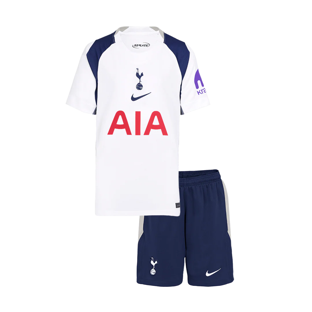TOTTENHAM DOMICILE MAILLOT + SHORT 2025/26 ENFANT