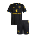 MANCHESTER UNITED 3ÉME MAILLOT + SHORT 2025/26 ENFANT