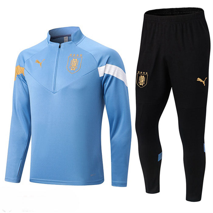 URUGUAY SURVETEMENT D'ENTRAÎNEMENT - BLEU CIEL/NOIR